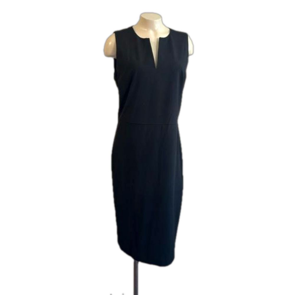 ANN TAYLOR Sleeveless shift v neck dress sz 8TALL NWT $129